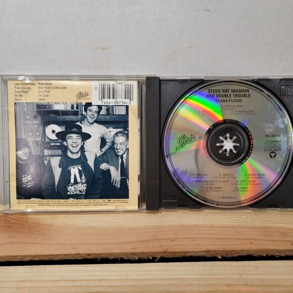 CD Stevie Ray Vaughan and Double Trouble - Texas Flood - Picture 2 of 4